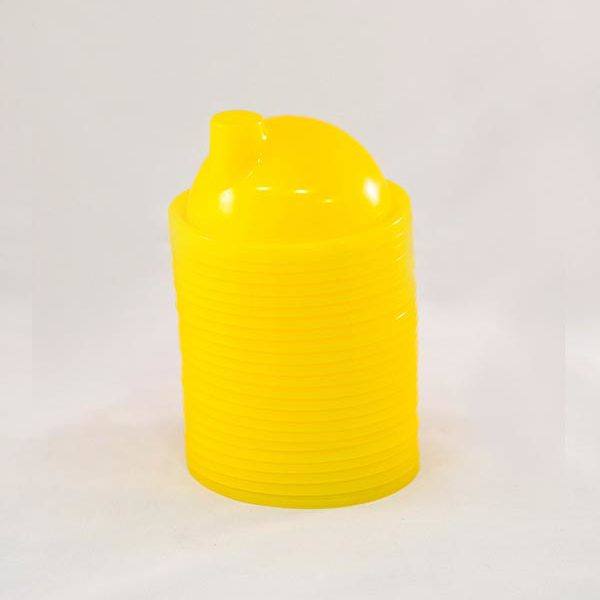 Yellow Dome Shaker Lids